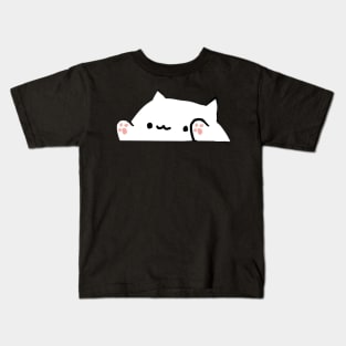 vintage-cute cat Kids T-Shirt